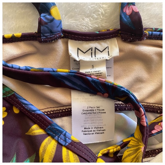 Mimi Maternity swim set tankini & bikini bottom - Picture 3 of 9